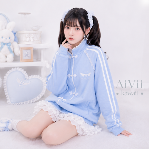 AiVii Cheongsam Tenshi Kei Track jacket